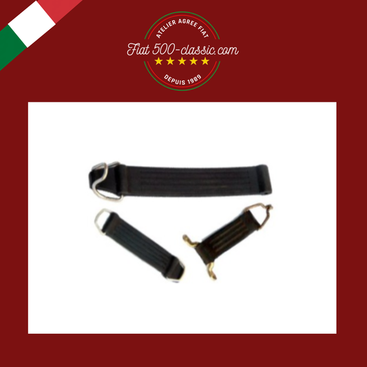 KIT COURROIES FIXATION FIAT 500 F L R GIARDINIERA