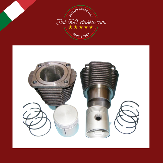 KIT TUBES ET PISTONS DE 67,4 MM 499 CC FIAT 500 D F L