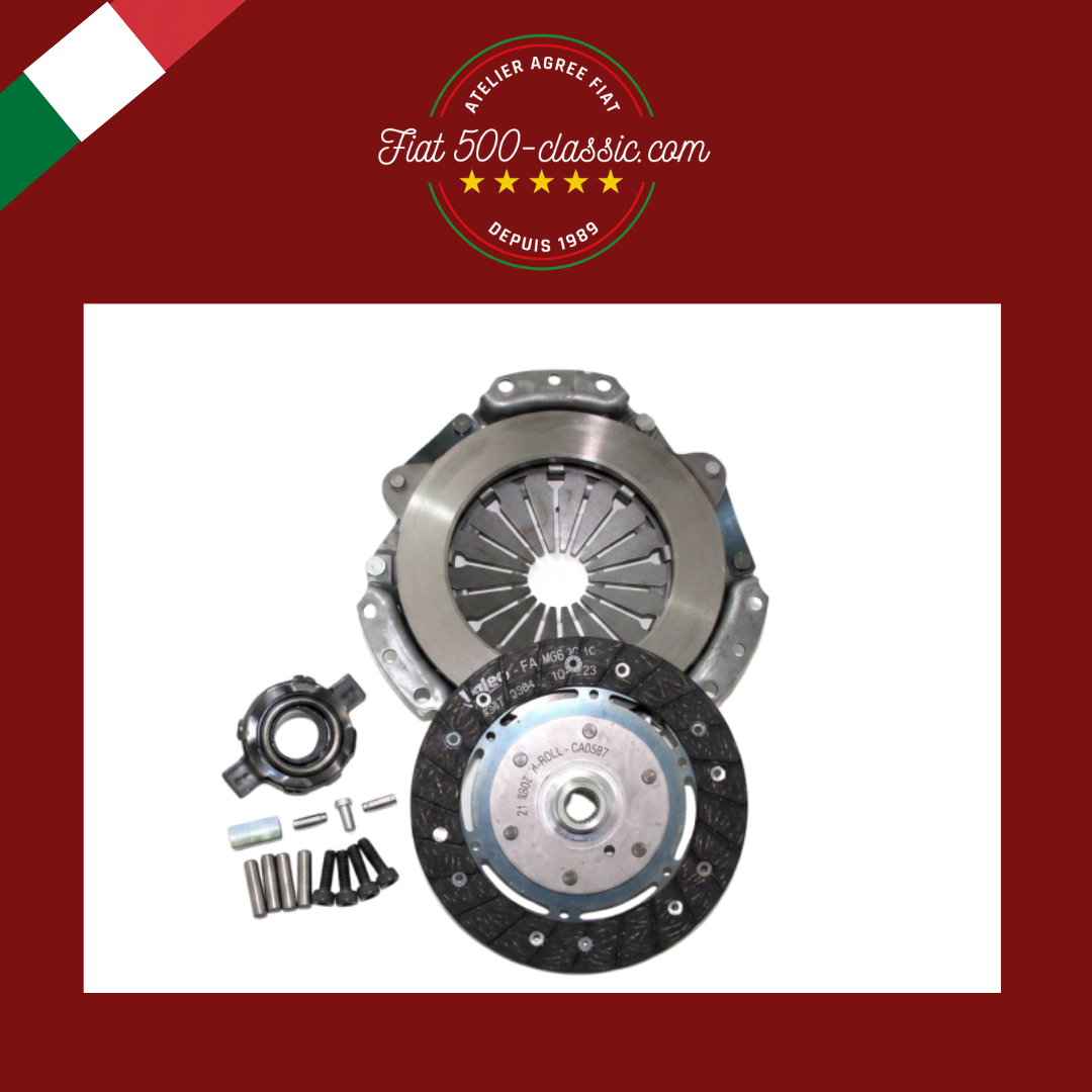 KIT EMBRAYAGE COMPLET D'ORIGINE VALEO FIAT 500 F L GIARDINIERA